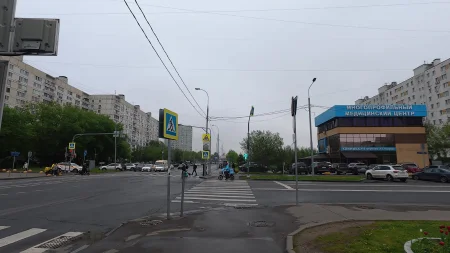 Примыкание Белореченской улицы к Краснодарской