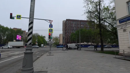 Перекрёсток Краснодарской и Люблинской улиц