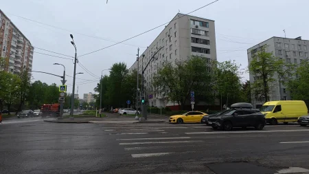 Перекрёсток Краснодарской и Краснодонской улиц