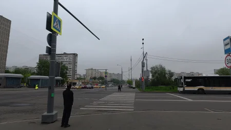 Перекрёсток Краснодарской и Совхозной улиц