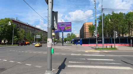 Перекрёсток Люблинской и Краснодарской улиц