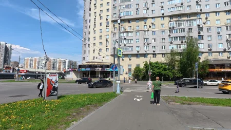 Примыкание Новомарьинской улицы к Люблинской улице