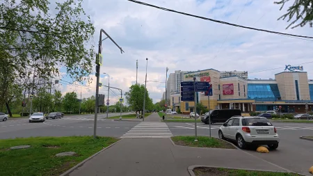 Примыкание Ключевой улицы к улице Борисовские Пруды